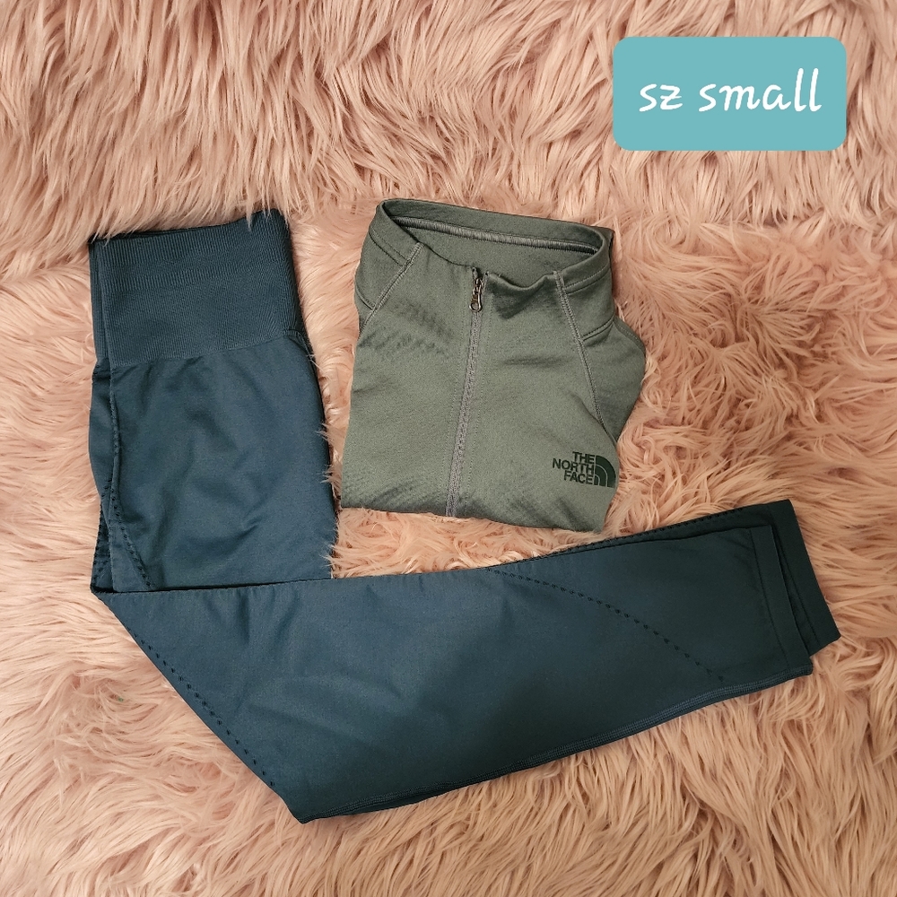 Fabletics and North Face Bundle sz Small